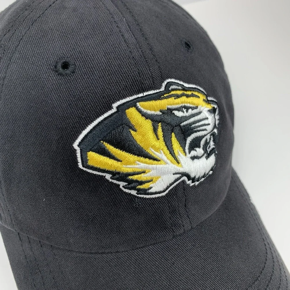 Missouri Missou Tigers Hat Black '47 Adjustable Strap Unstructured Baseball Cap